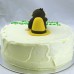 Monkey - Monkey Leaning on Hat Cake (D, V)